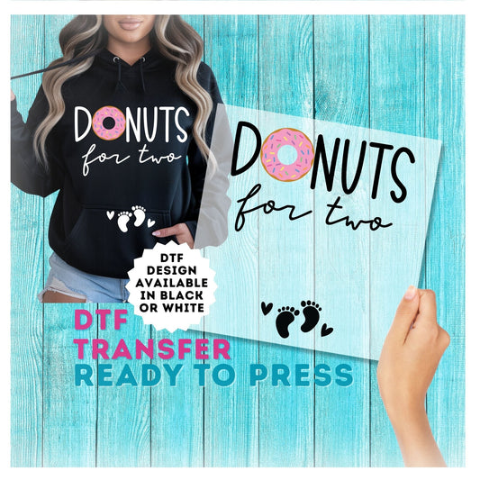 Donuts For Two DTF Transfer