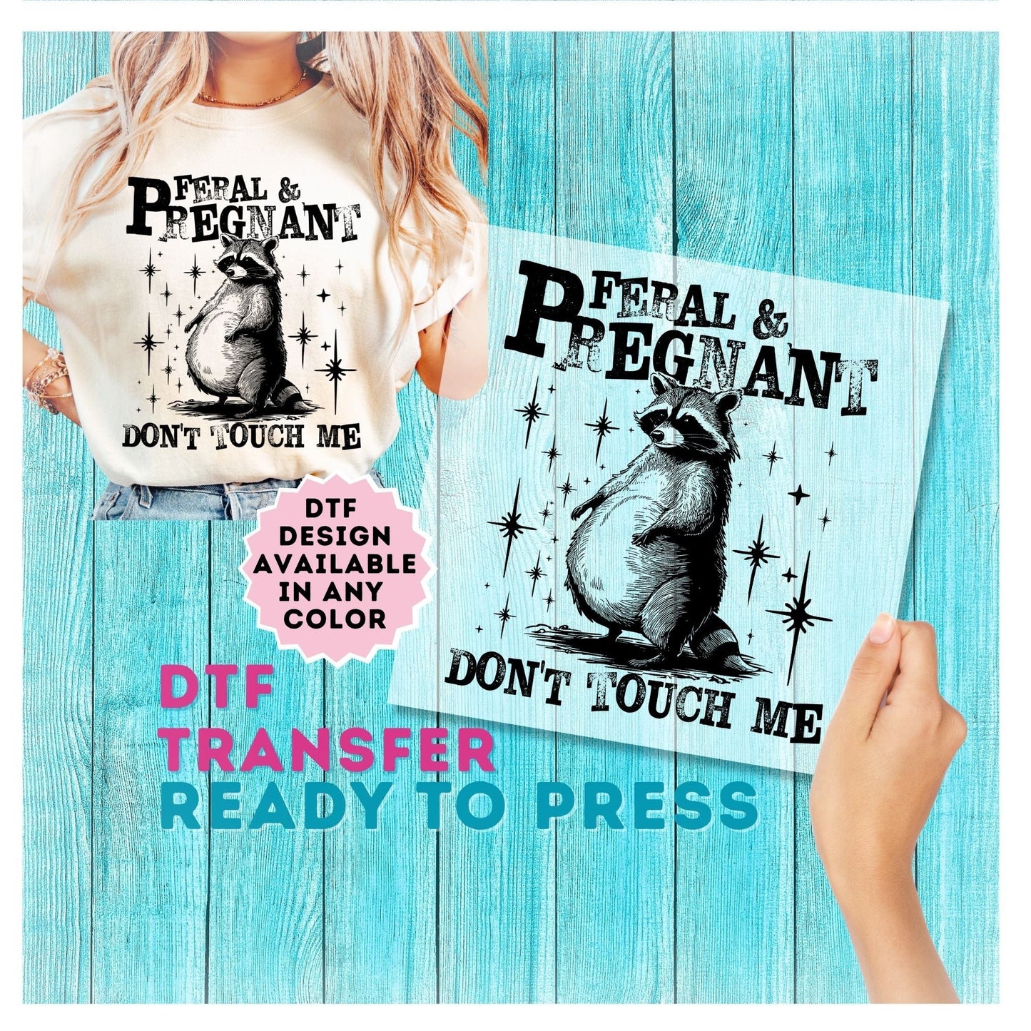 Feral and Pregnant DTF Transfer