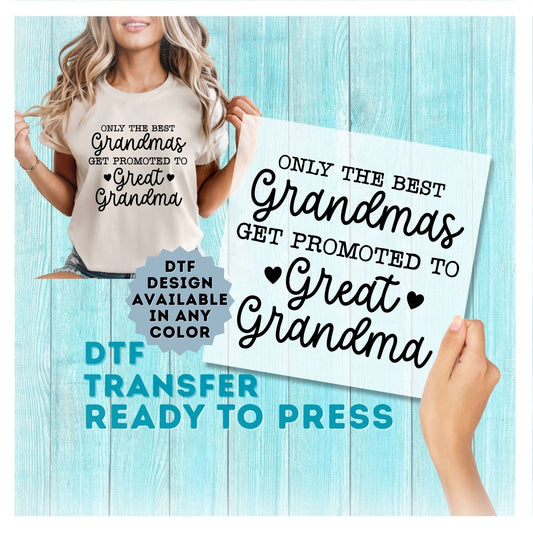 Great Grandma DTF Transfer
