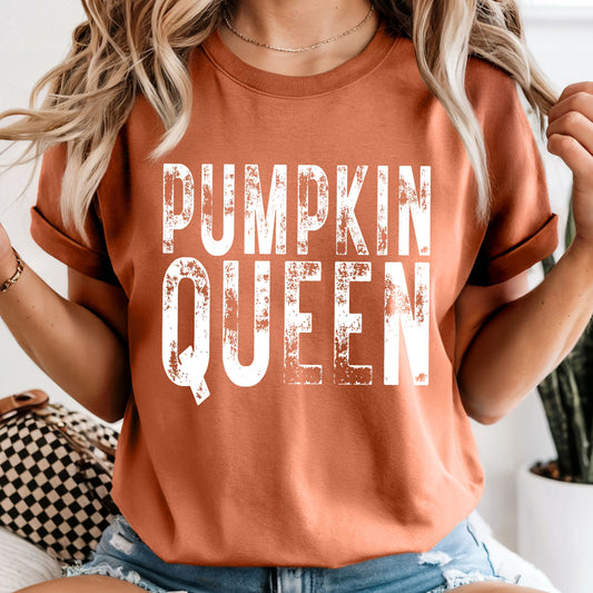 Pumpkin Queen - Comfort Colors Tee or Sweatshirt