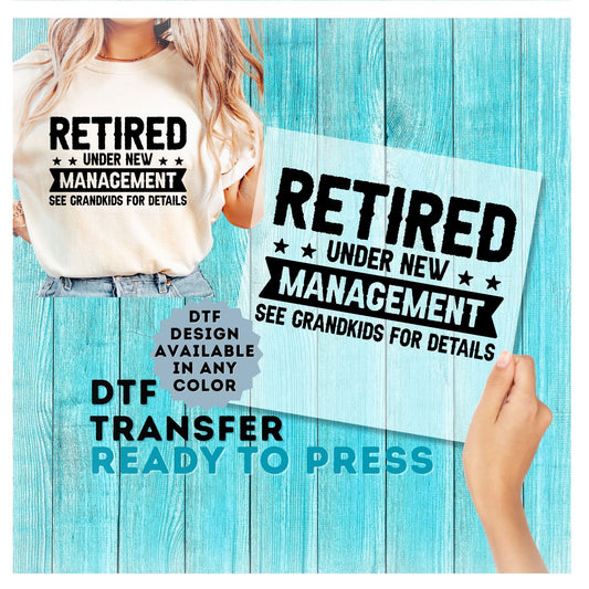 Retired DTF Transfer
