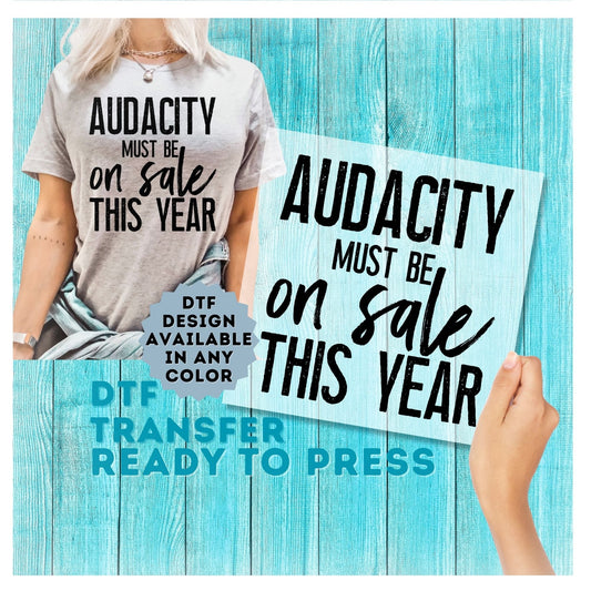 Funny Sarcasm DTF Transfer