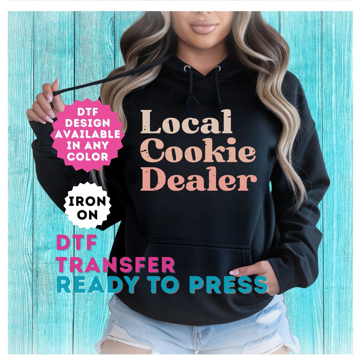 Local Cookie Dealer DTF Transfer