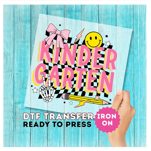 Kindergarten DTF Transfer