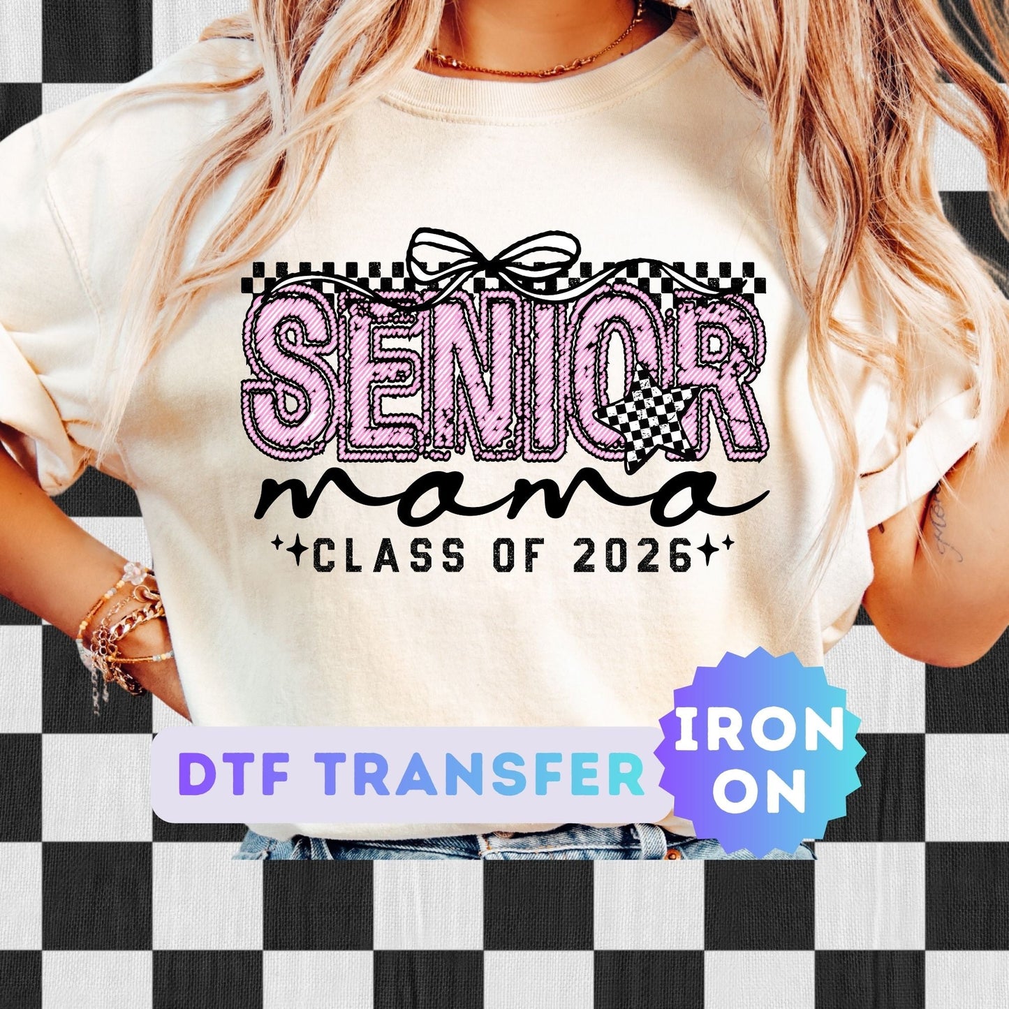 Senior Mama DTF Transfer