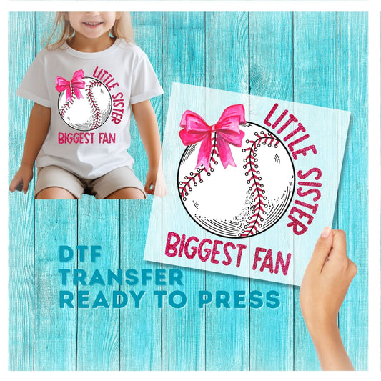 Baseball Sister DTF Transfer