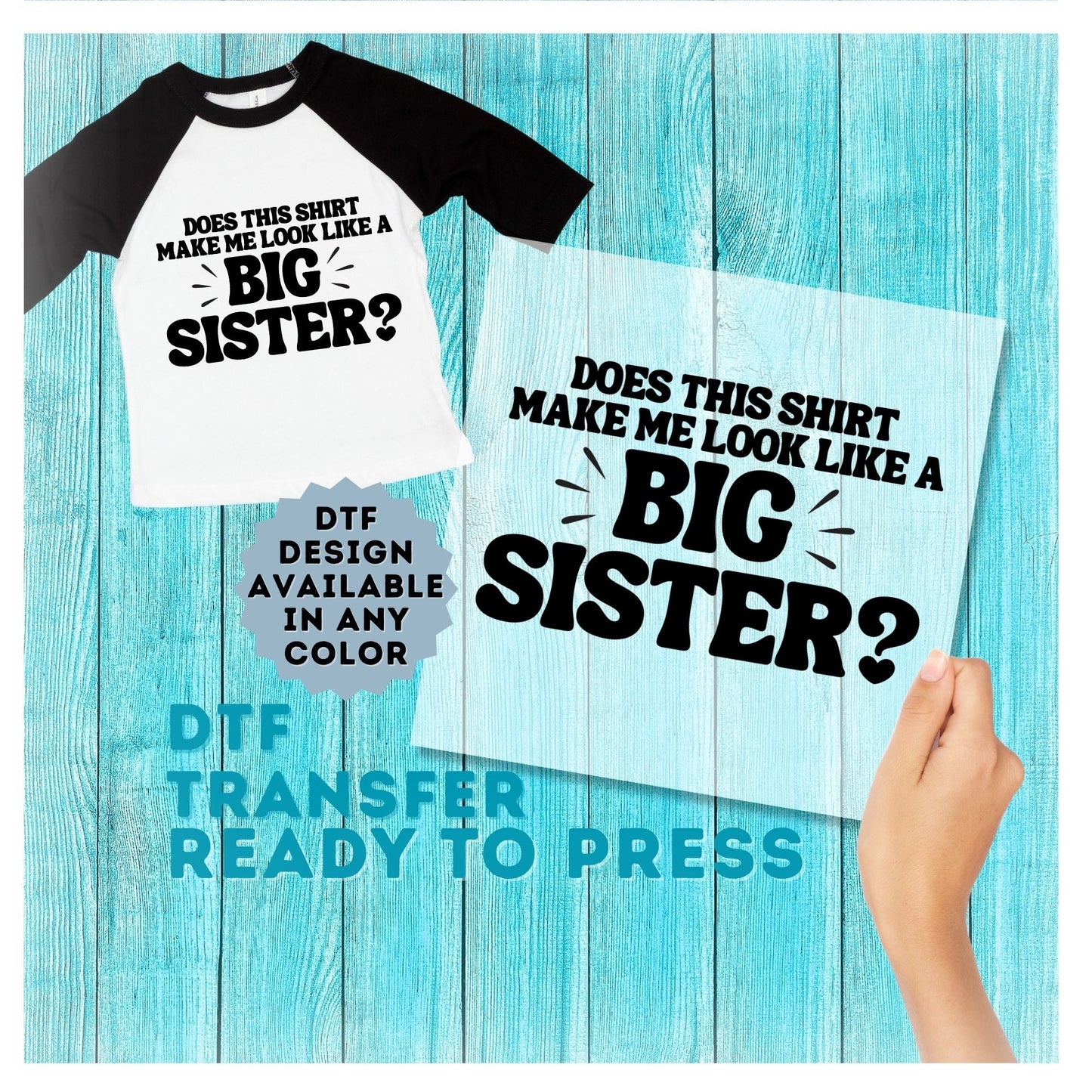 Big Sister DTF Transfer