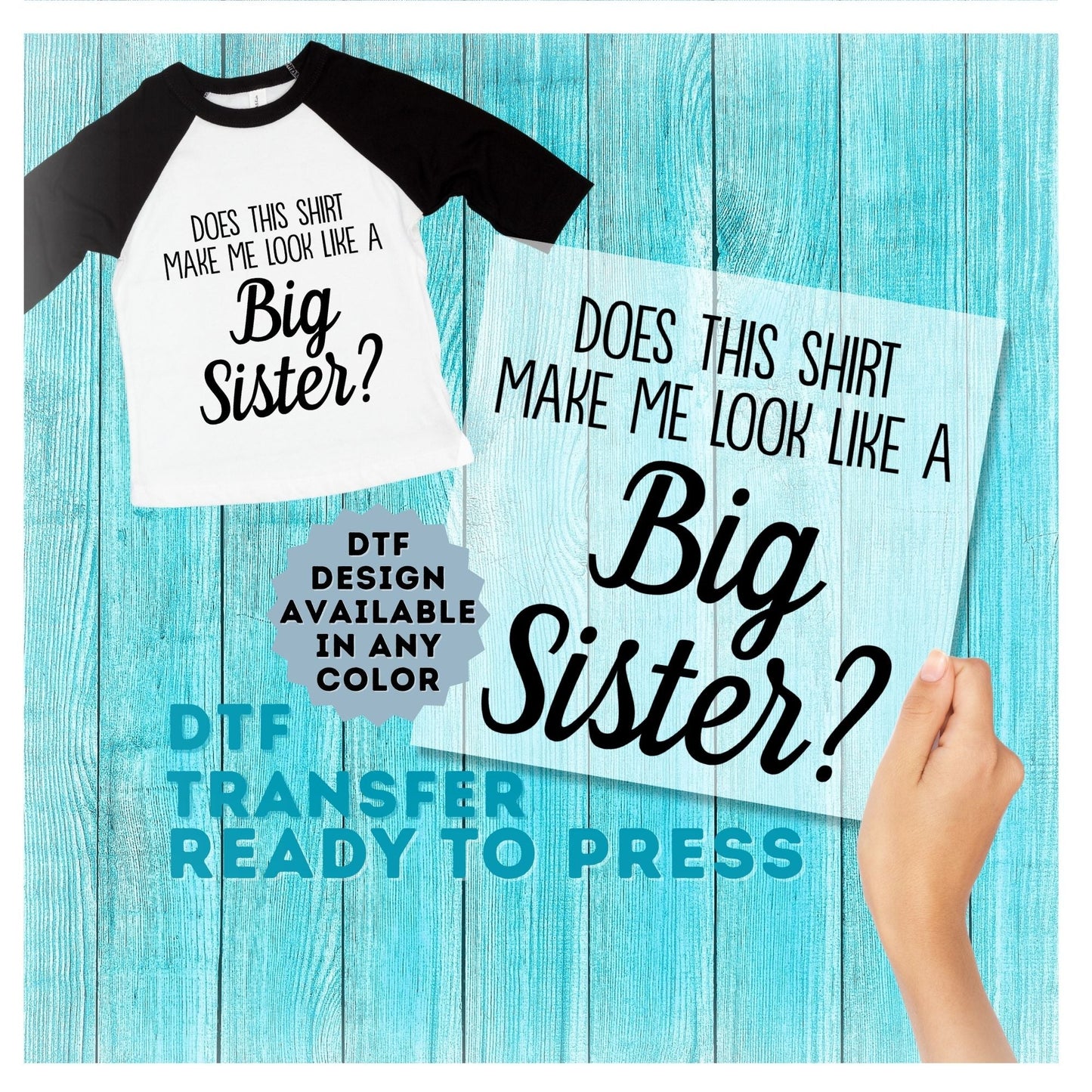 Big Sister DTF Transfer