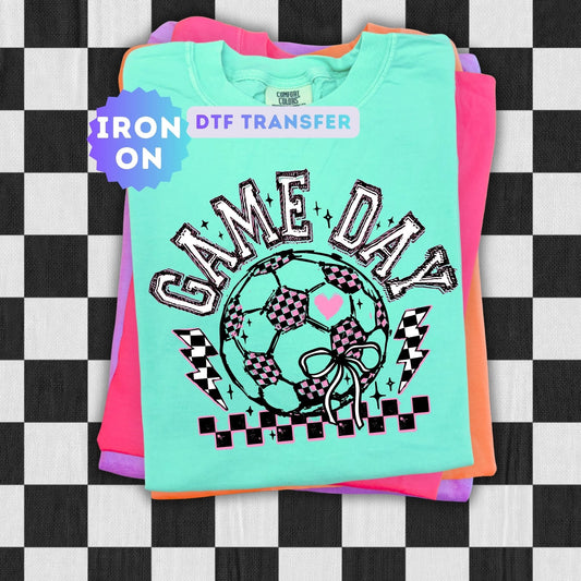 Game Day Soccer DTF Transfer