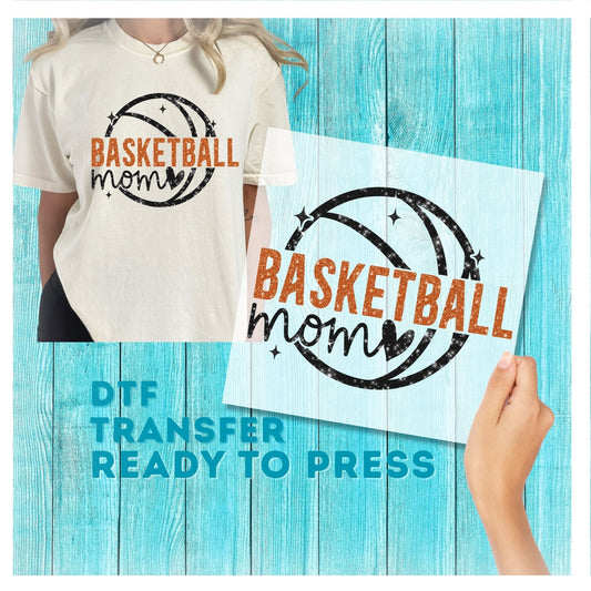 Basketball Mom DTF Transfer