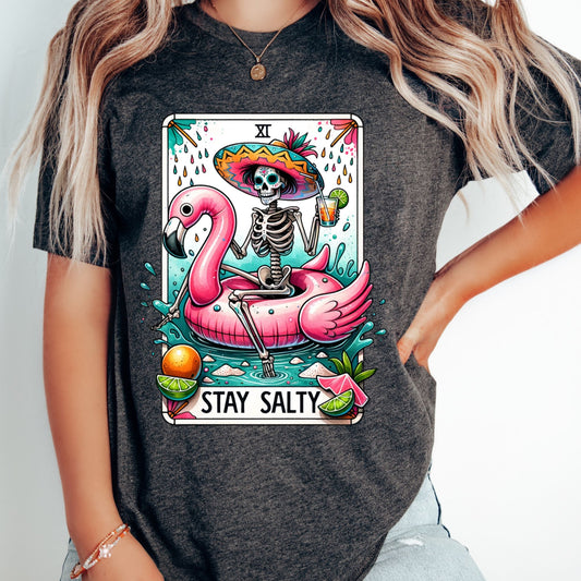 Stay Salty Tarot Card