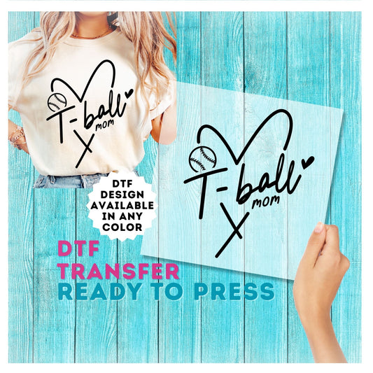 T-Ball DTF Transfer