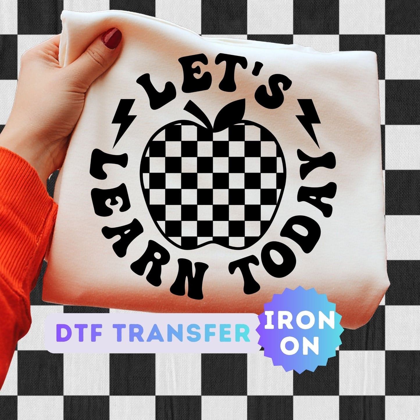 Let's Learn Today DTF Transfer