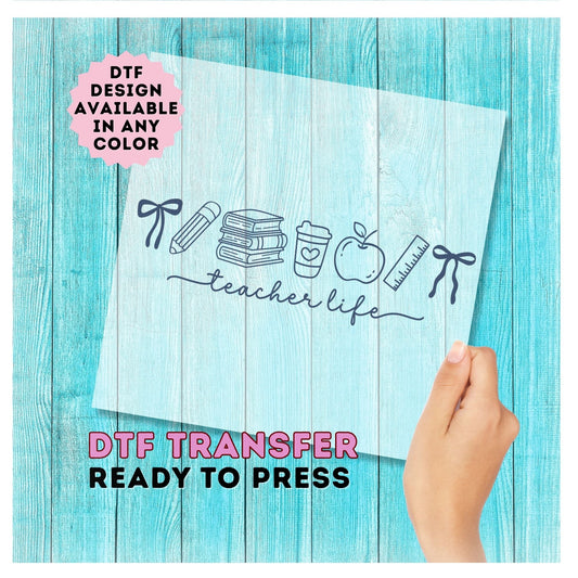 Book Lover DTF Transfer