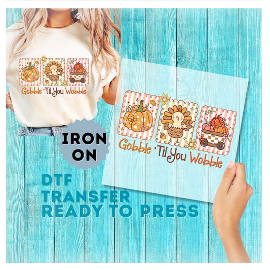 Turkey Stamps DTF Transfer