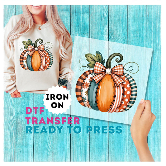 Fall Pumpkin DTF Transfer