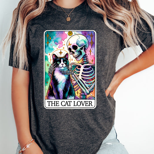 The Cat Lover Tarot Card