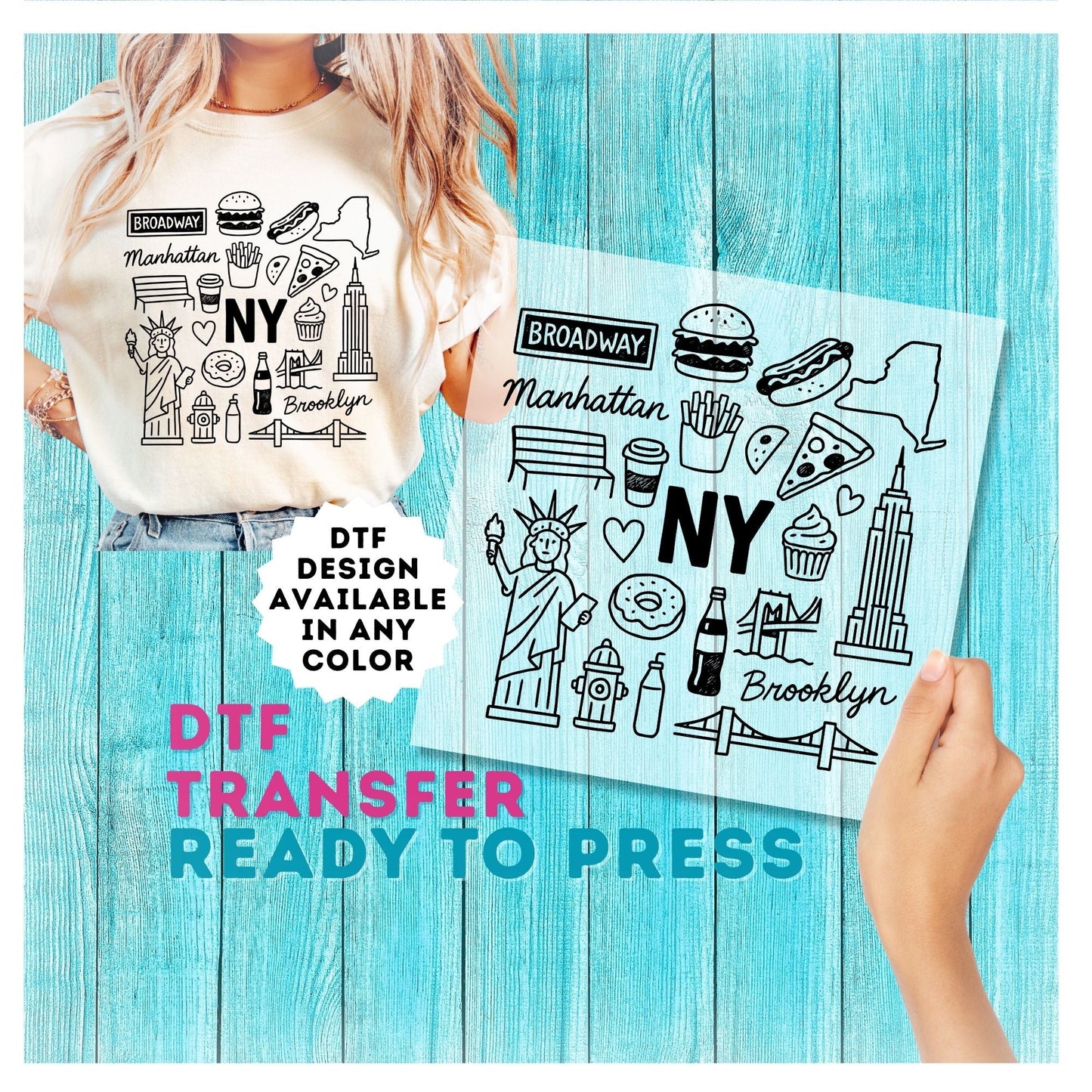 New York DTF Transfer