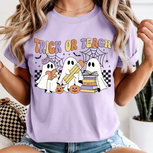 Trick or Teach - Comfort Colors Tee or Sweatshirt