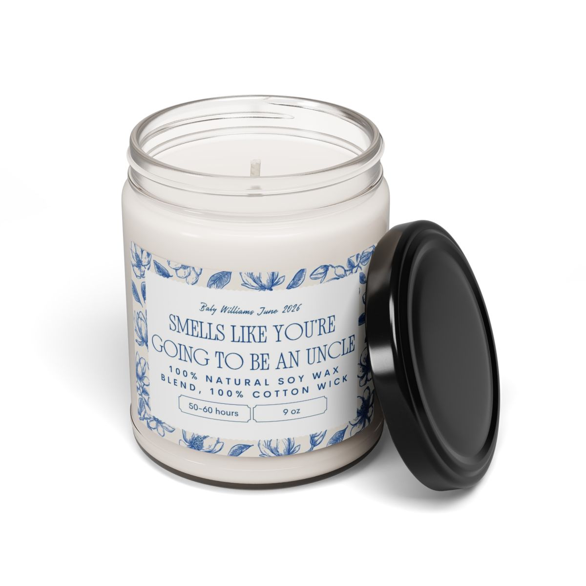 Smells Like You're Going to Be An Uncle | 100% Natural Soy Wax Blend Candle