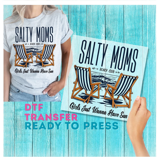 Salty Moms DTF Transfer
