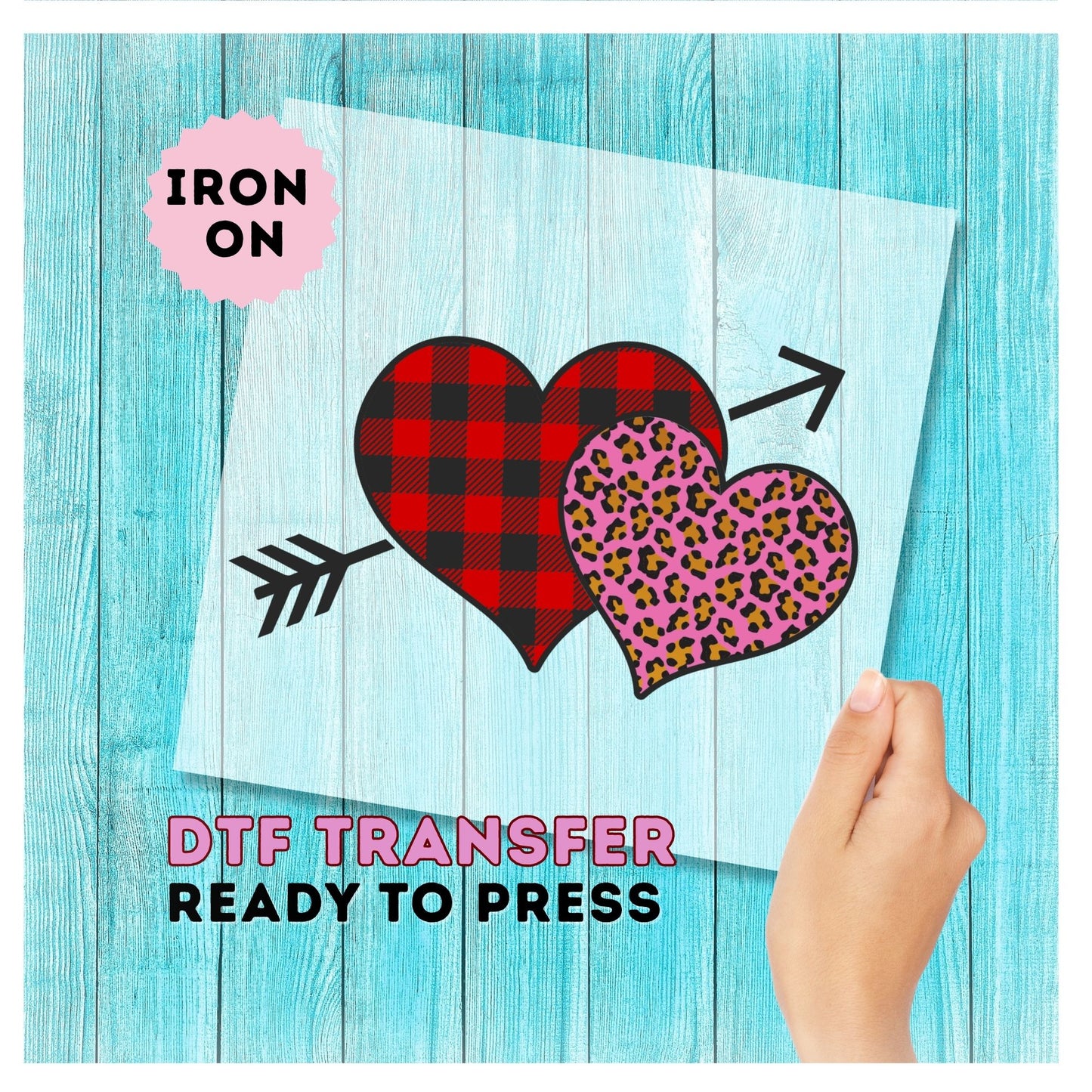 Valentine's Cupid Arrow DTF Transfer