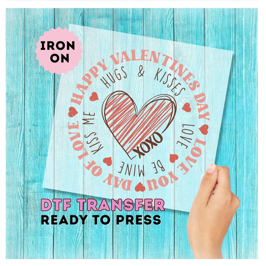 Valentine's DTF Transfer