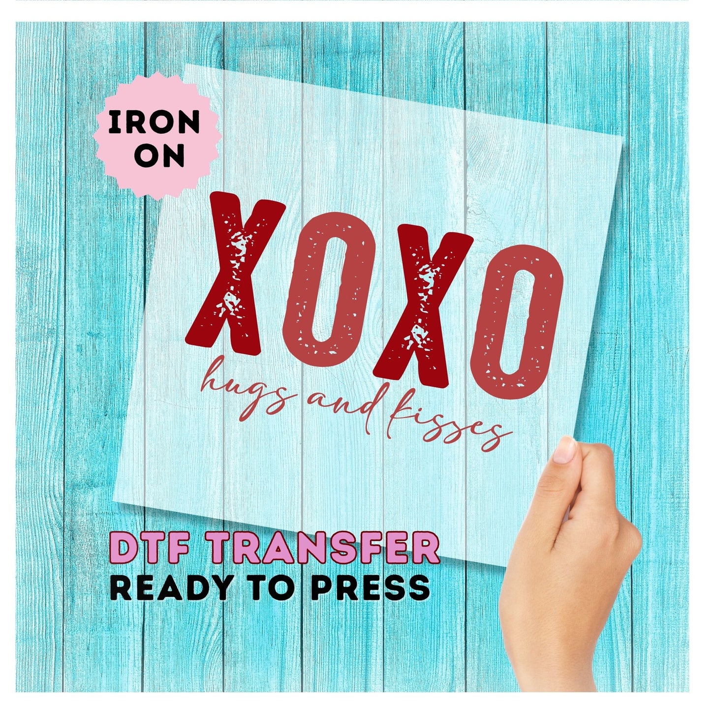 XOXO Vday DTF Transfer