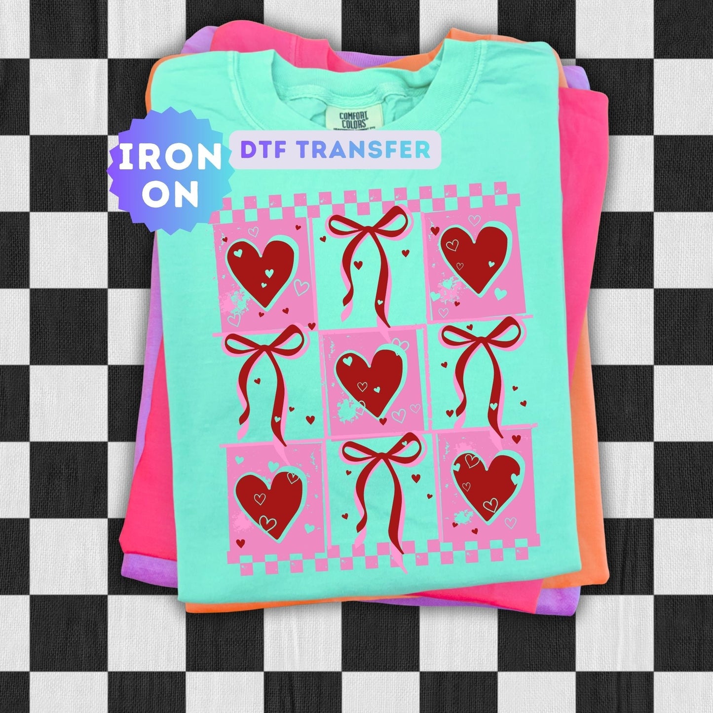 Valentine's Day DTF Transfer