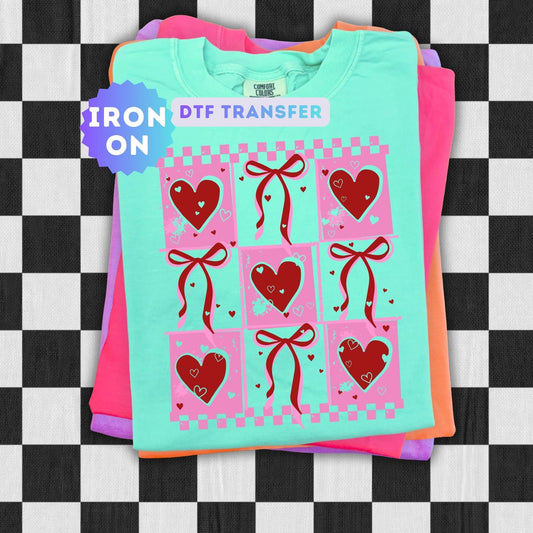 Valentine's Day DTF Transfer