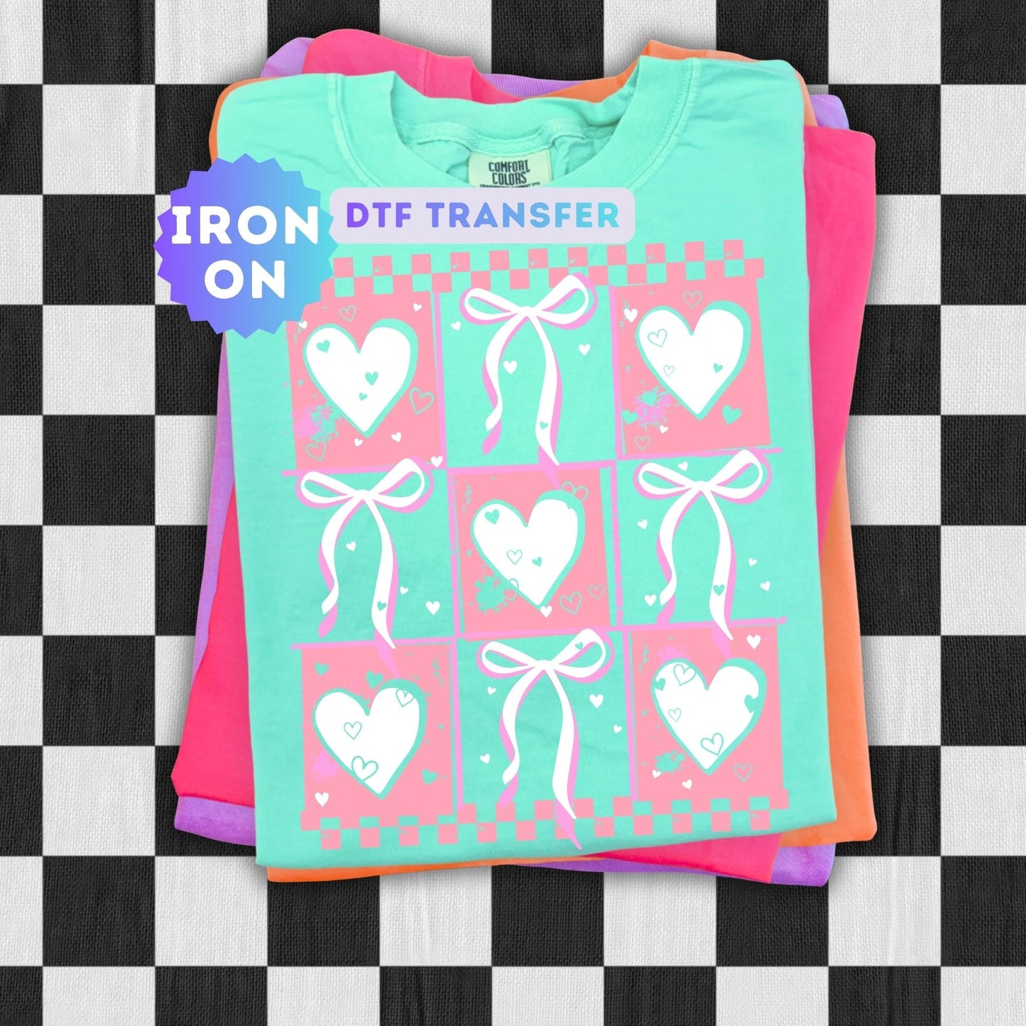 Valentine's Day DTF Transfer