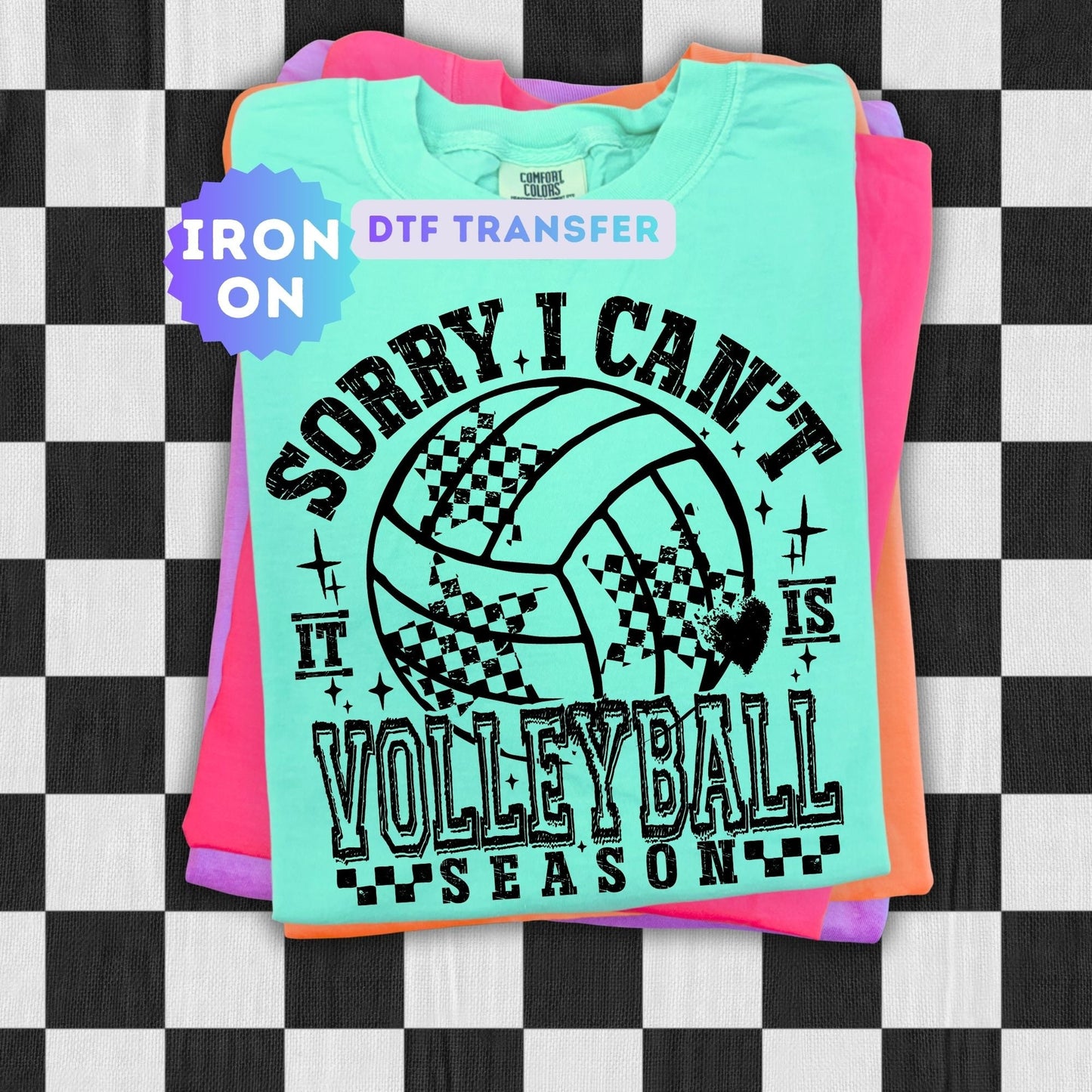 Volleyball DTF Transfer