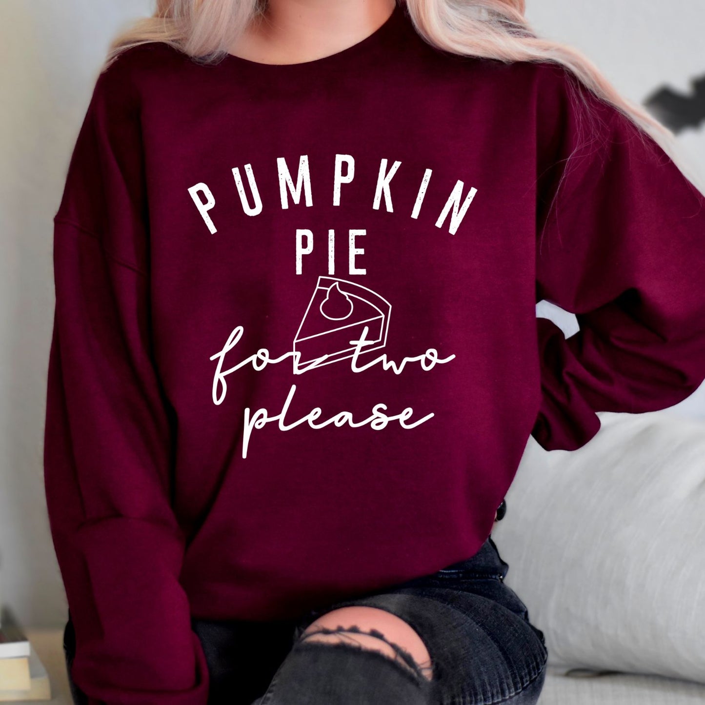 Pumpkin Pie For Two Sweatshirt