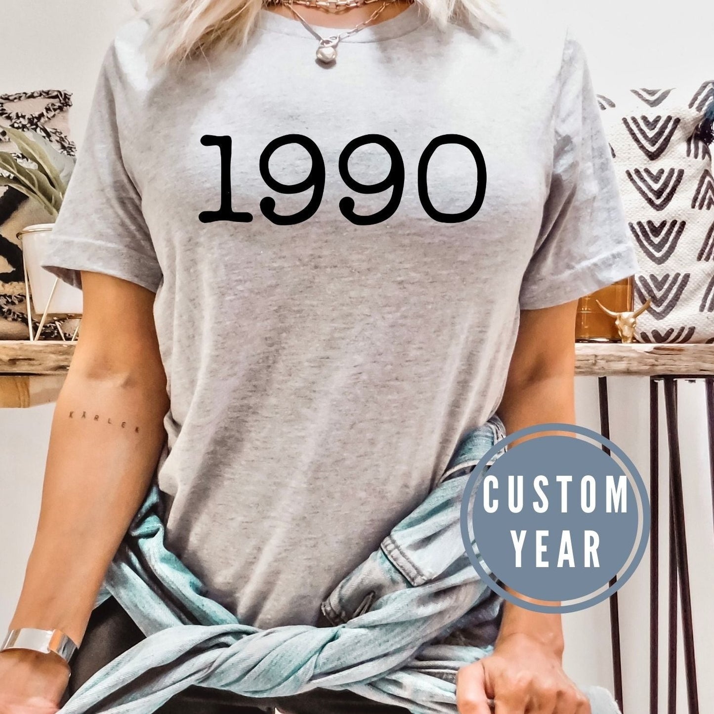 Custom Birthdate Year Shirt