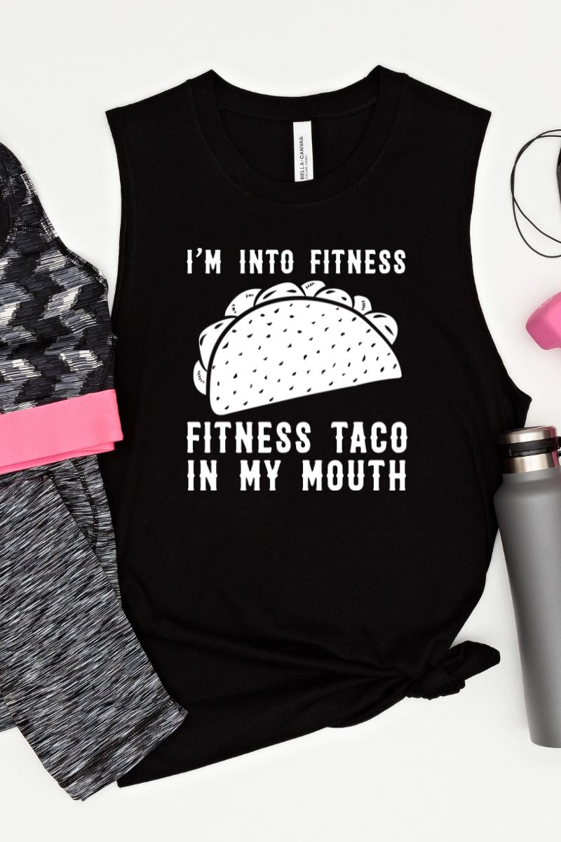Funny Fitness Muscle Tank