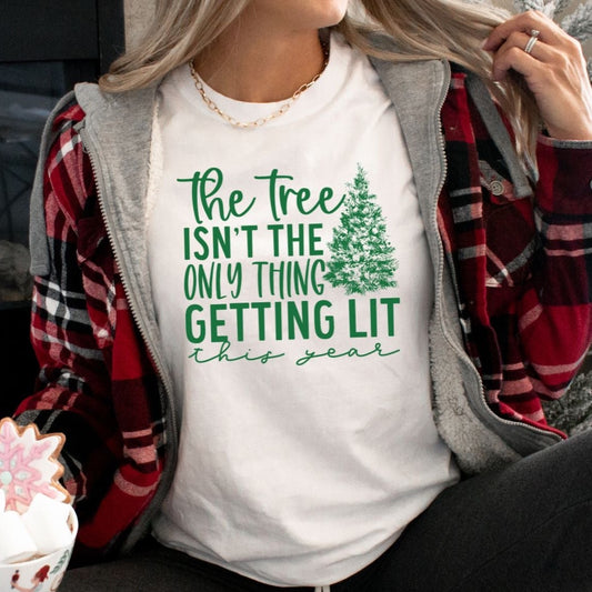 The Tree isn't The only Thing Getting Lit