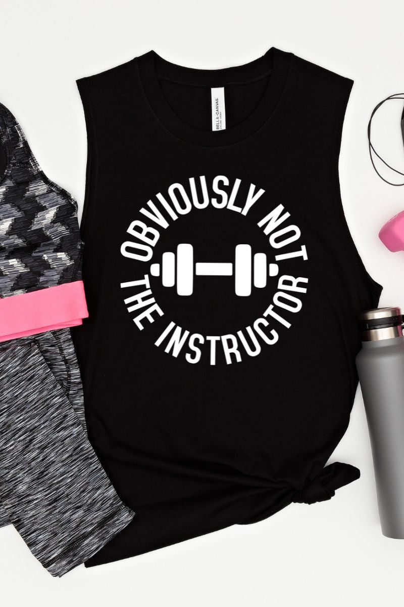 Funny Fitness Muscle Tank