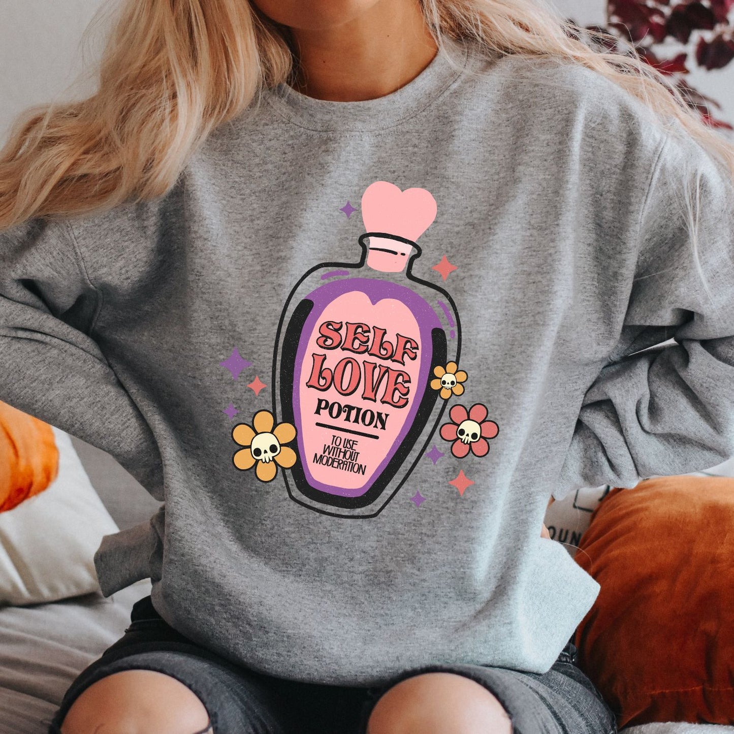 Self Love Potion Halloween Sweatshirt