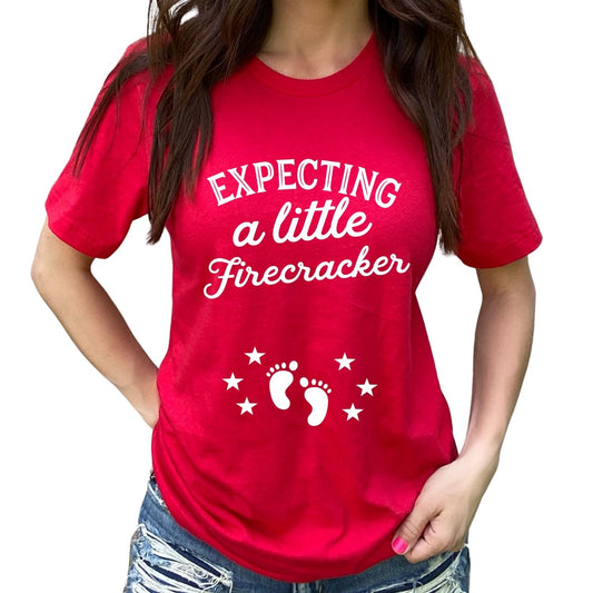 Expecting a Little Firecracker | Unisex Crewneck