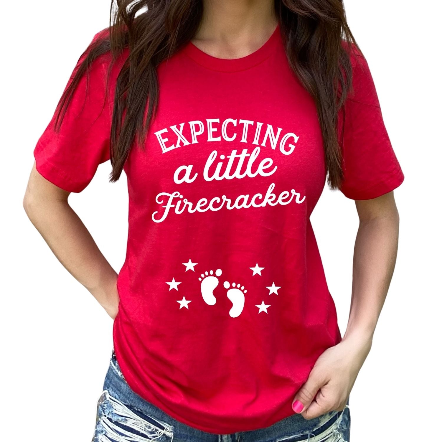 Couples July 4th Announcement Shirts – LLC