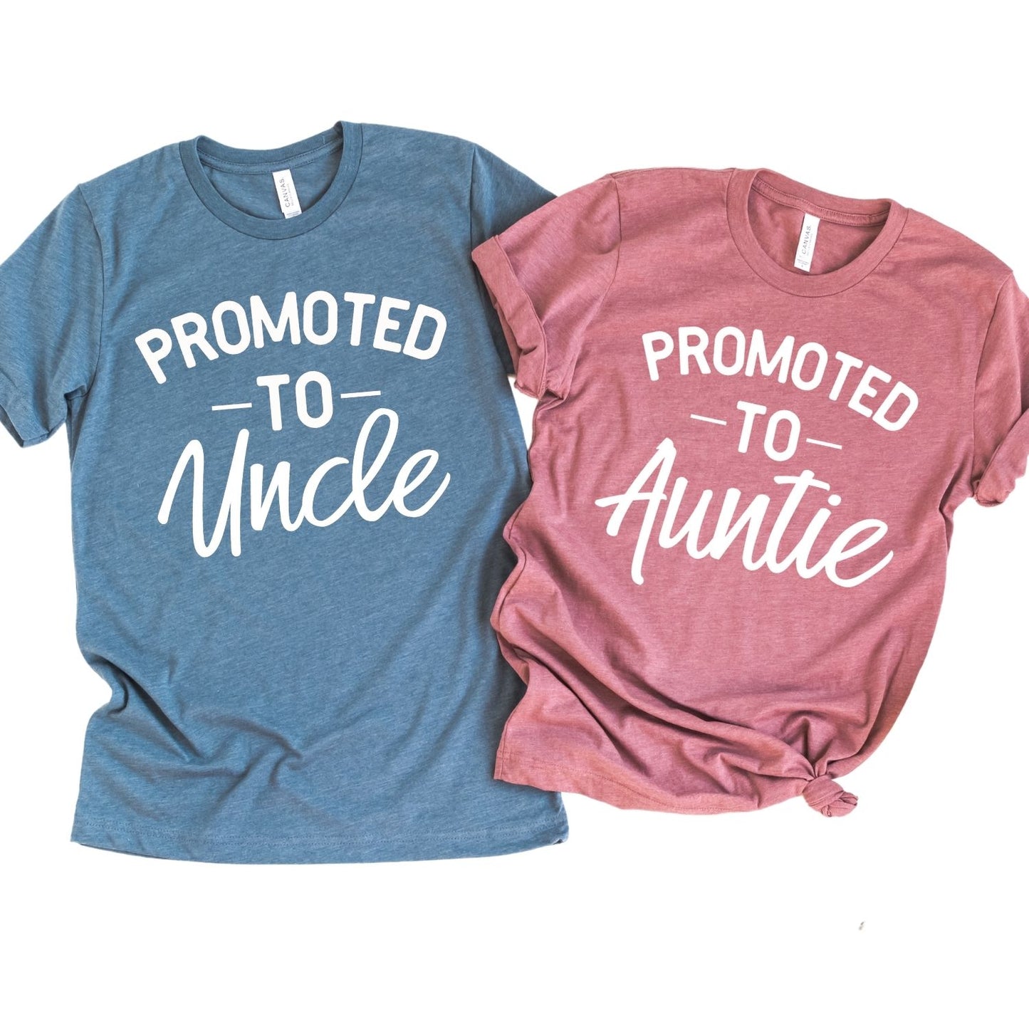 Promoted to Auntie Uncle Shirt