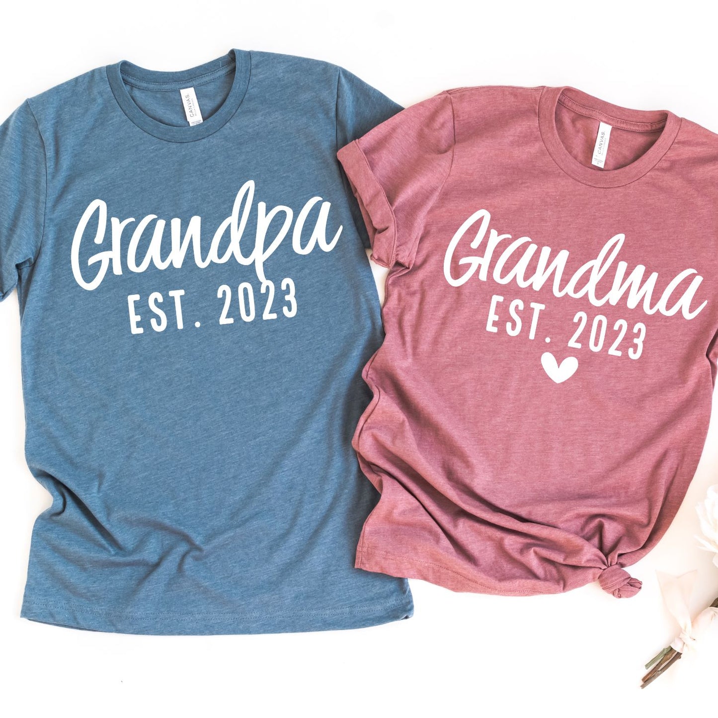 Grandma Est | Grandpa Est - Custom Year