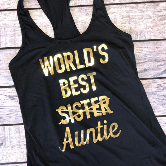 World's Best Sister/Auntie Tank