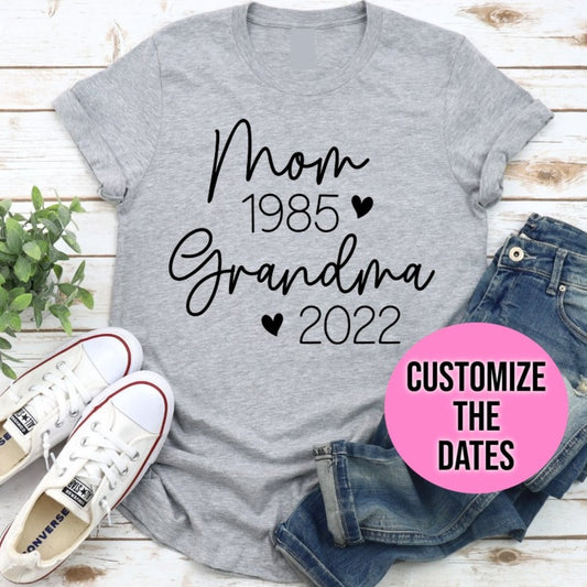 Mom to Grandma - Customize the Year