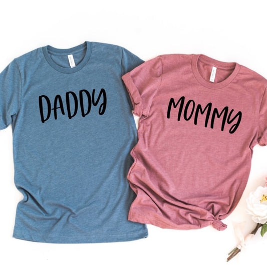 Mommy Daddy Shirts