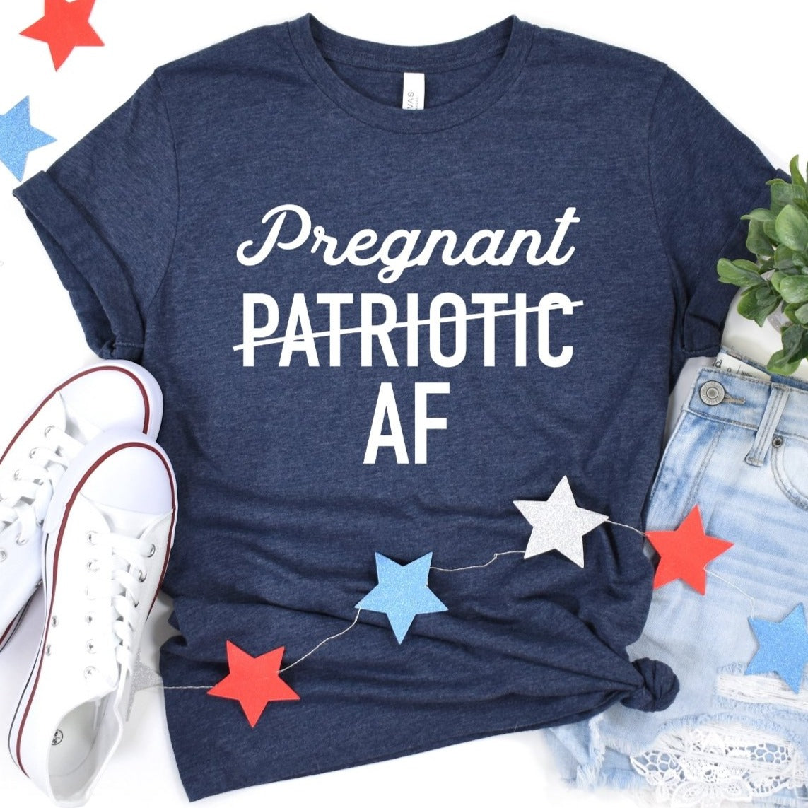 Patriotic / Pregnant AF