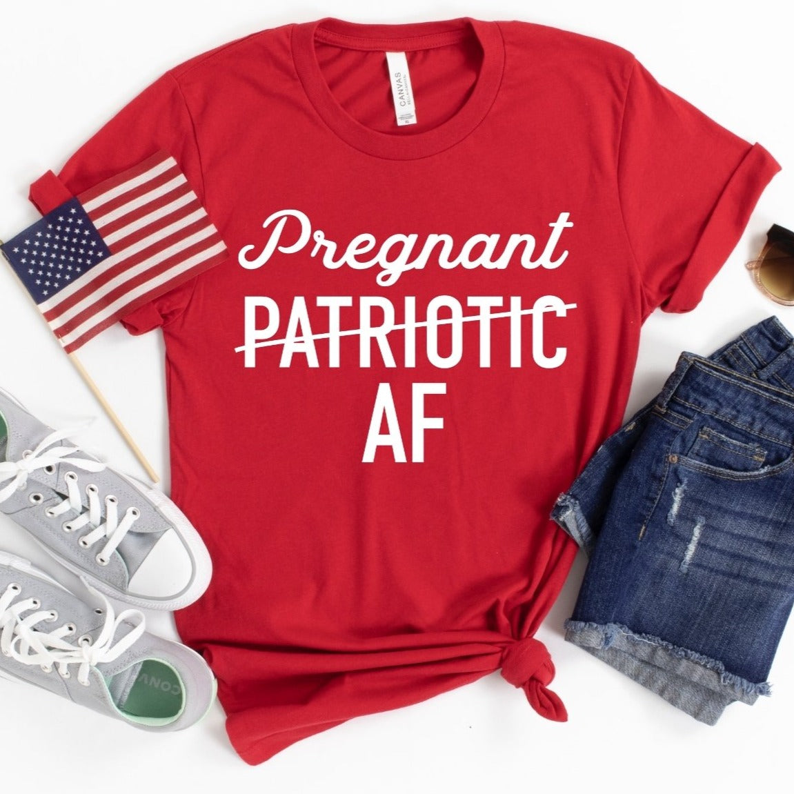 Patriotic / Pregnant AF