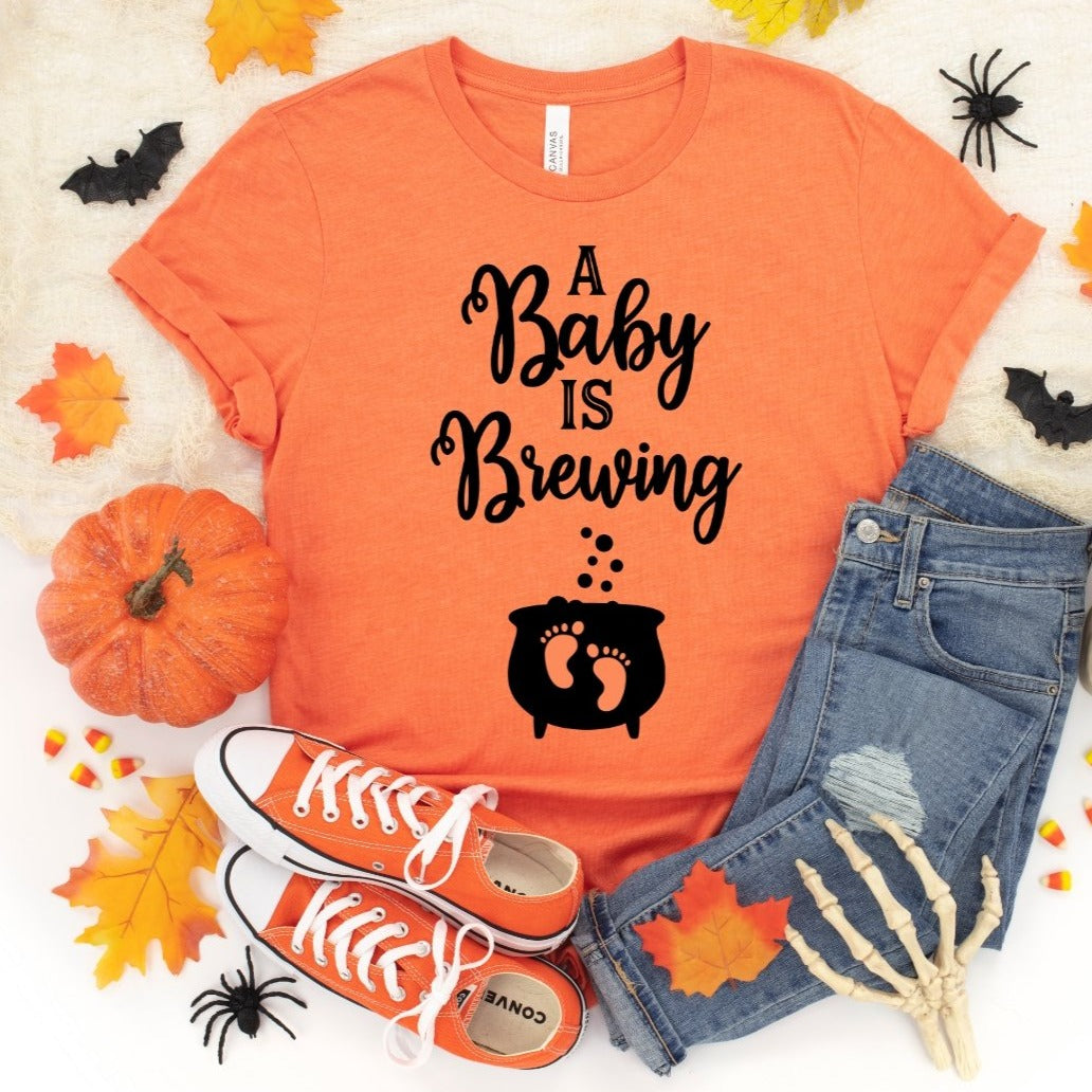 A Baby is Brewing - Halloween Version