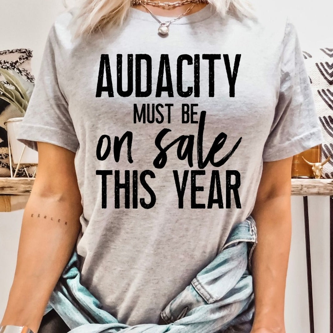 Audacity Must Be On Sale This Year