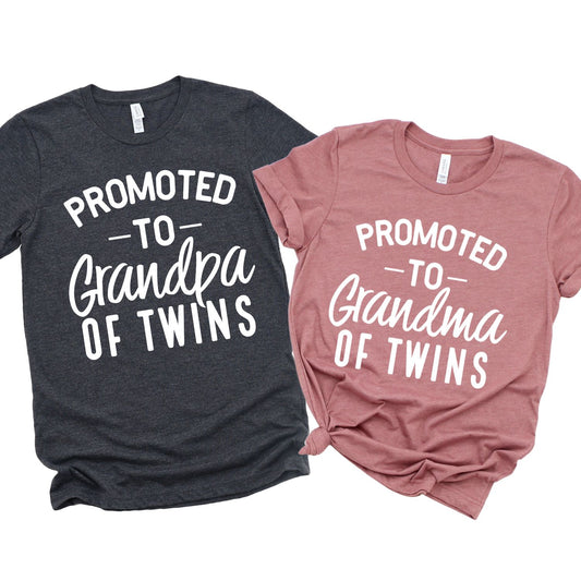 Promoted to Grandma / Grandpa of Twins